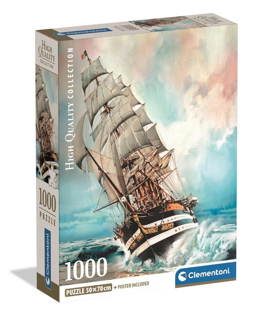 EAN 8005125399482 - Clementoni 1000 pcs. CB High Quality Collection Amerigo Vespuc imagen 1