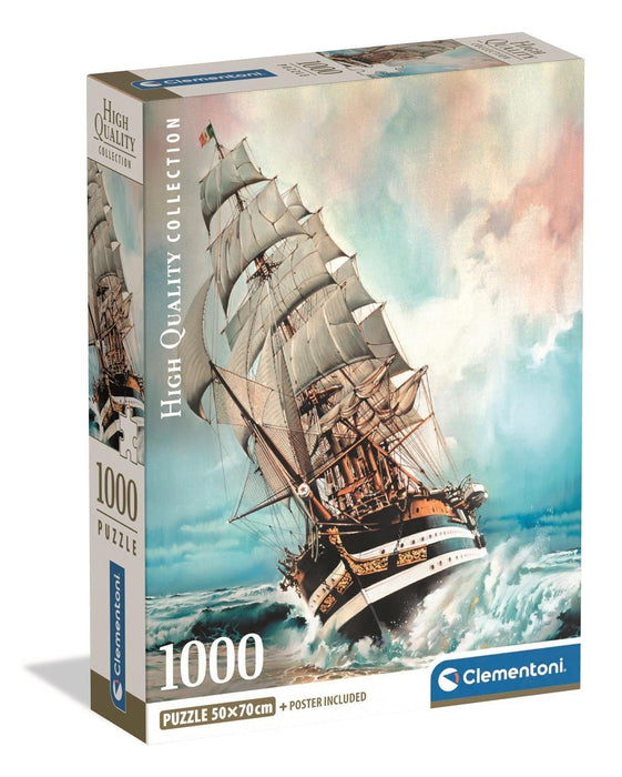 EAN 8005125399482 - Clementoni 1000 pcs. CB High Quality Collection Amerigo Vespuc imagen 1