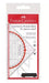 EAN 4005401771999 - Faber-Castell 177199 plantilla Rojo, Transparente imagen 2