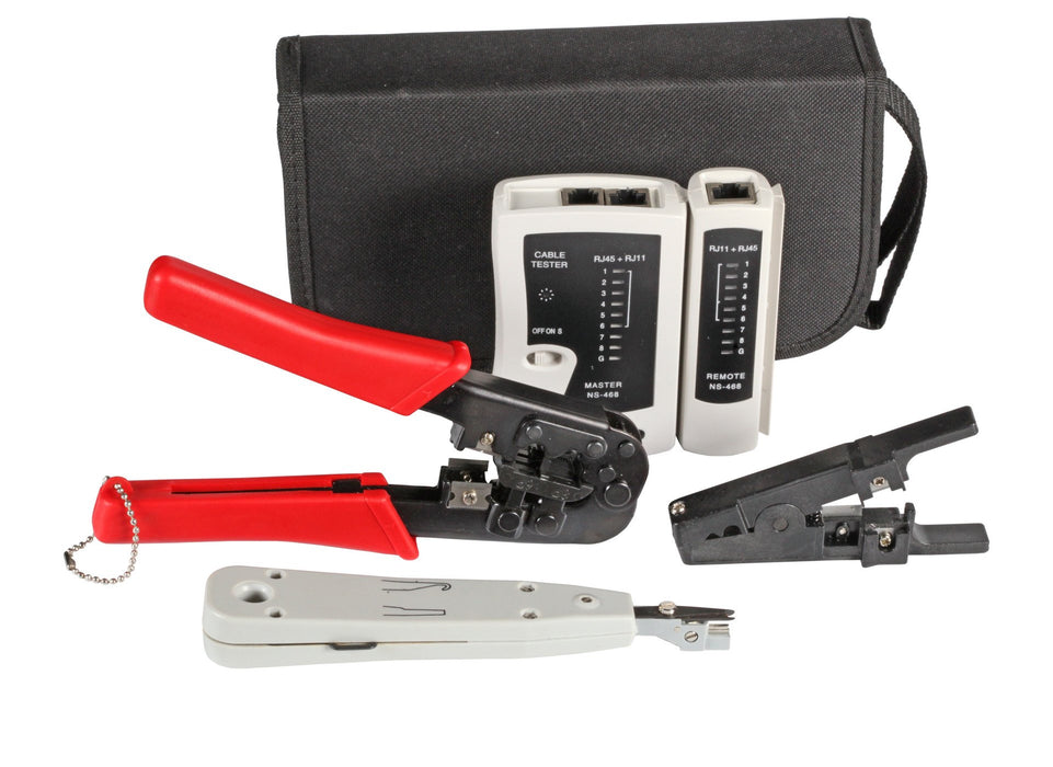 EAN 4049759293772 - EFB Elektronik 39919.1V2 comprobador de cables de red Comprobador de cables de par trenzado Negro, Rojo,  imagen 1