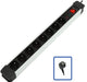 EAN 5420016804600 - LOGON PROFESSIONAL LPS025 base múltiple 1,5 m 8 salidas AC Interior Negro, Blanco imagen 1