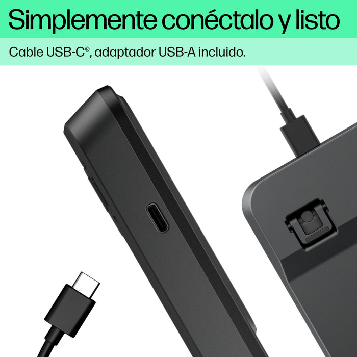 EAN 0197192768525 - HP 400 Backlit Wired Keyboard teclado Hogar USB Negro imagen 4