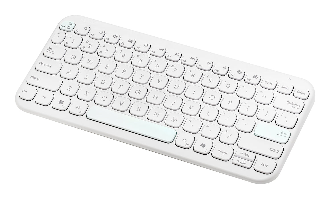 EAN 4711387823088 - ASUS Marshmallow Keyboard KW100 teclado Hogar Bluetooth QWERTY Internacional de EE.UU. Beige imagen 3