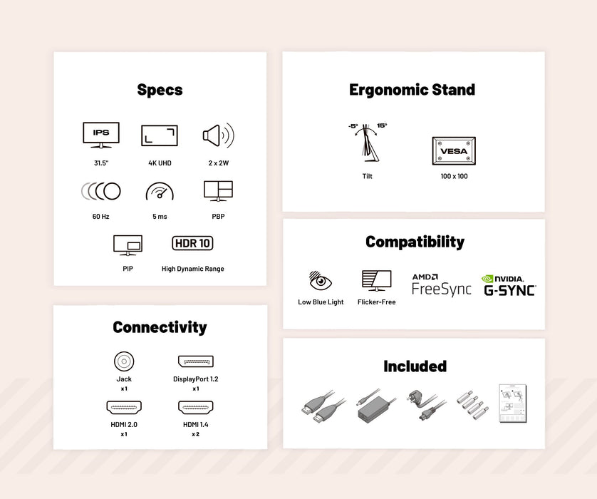 EAN 4589511173138 - JAPANNEXT JN-IPS315UHDR pantalla para PC 80 cm (31.5") 3840 x 2160 Pixeles 4K Ultra HD LCD Negro imagen 7