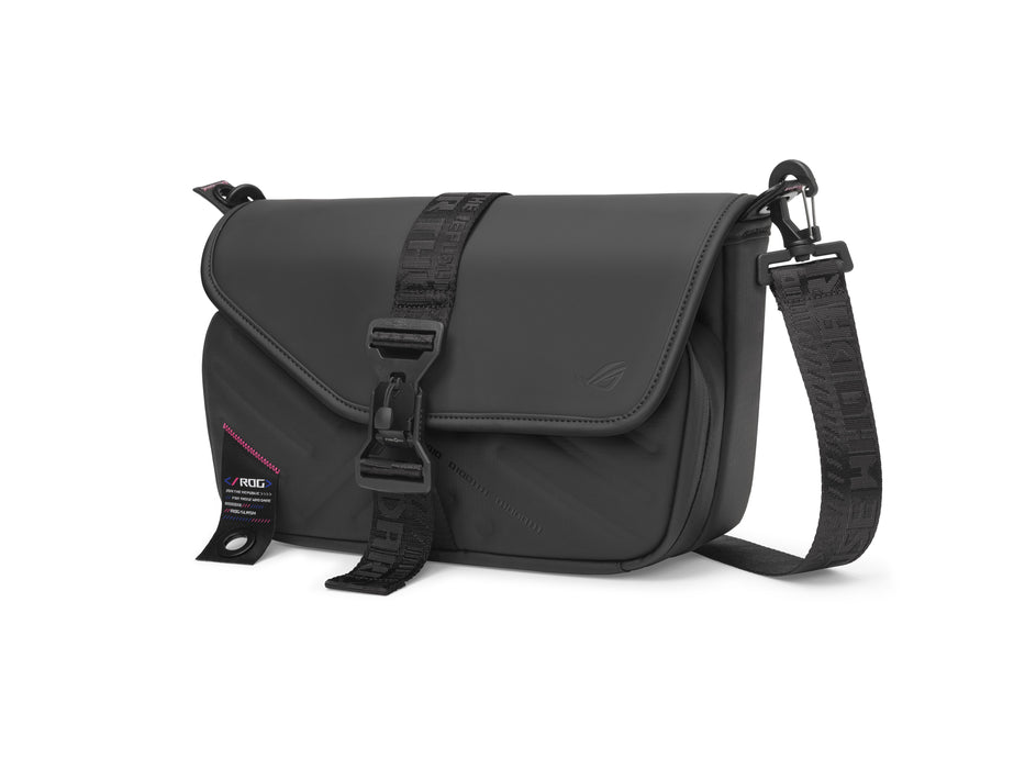 EAN 4711387814796 - ASUS BC3004 ROG SLASH SLING BAG 4.0 Bandolera cuero PU, Poliéster Negro imagen 3