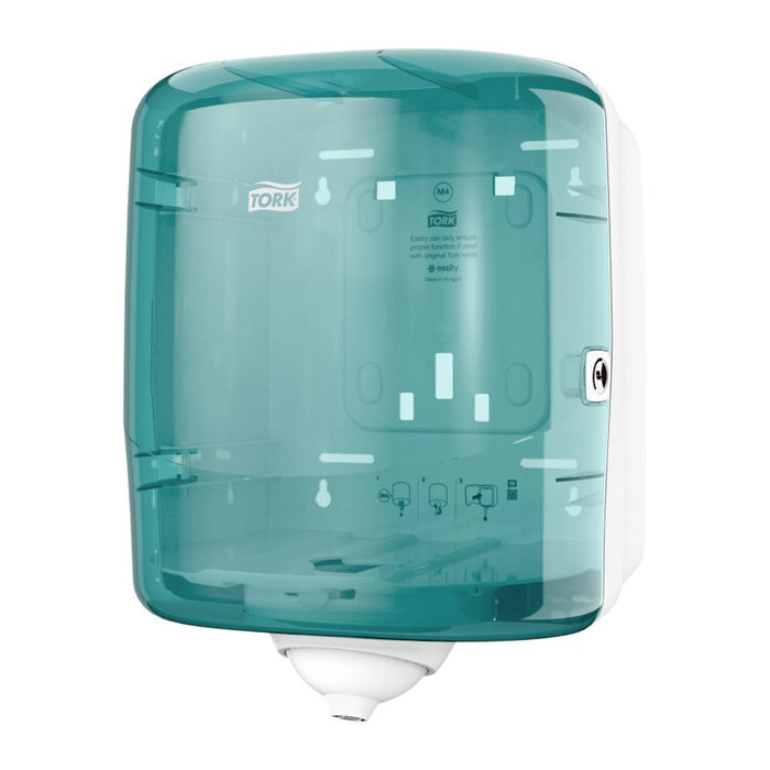 EAN 7322540954166 - Tork 473180 dispensador de toallas de papel Dispensador de rollos de toalla de papel Turquesa, Blanco imagen 1