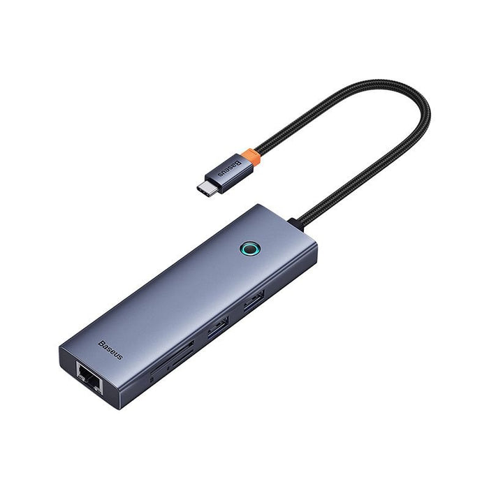 EAN 6932172630744 - Baseus ULTRAJOY 7 İN 1 MULTİFONKSİYONEL HUB ADAPTÖR-UZAY GRİ base para portátil y replicador de puertos A imagen 5