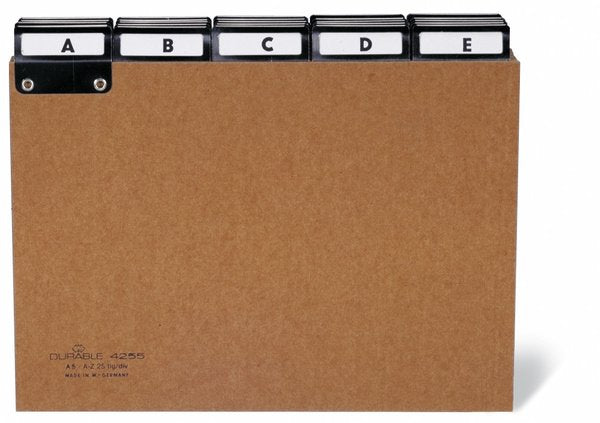 EAN 4005546425504 - Durable 4255 ficha Marrón 25 pieza(s) imagen 1