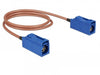 EAN 4043619896677 - DeLOCK 89667 cable coaxial RG-316 0,5 m FAKRA C Azul, Marrón imagen 1