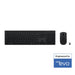 EAN 0195892062448 - Lenovo 4X31K03931 teclado Ratón incluido RF Wireless + Bluetooth Inglés de EE. UU. Negro imagen 2