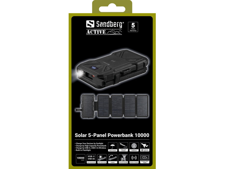 EAN 5705730421051 - Sandberg 421-05 batería externa 10000 mAh Cargador inalámbrico Negro imagen 10