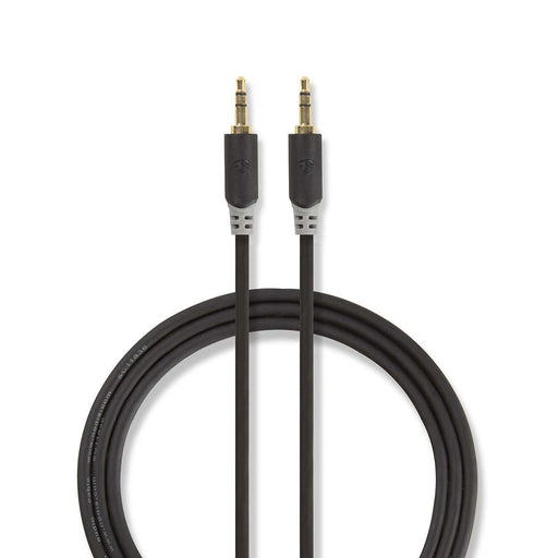 EAN 5412810264902 - Nedis CABW22000AT20 cable de audio 2 m 3,5mm Antracita imagen 1
