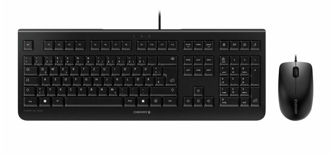 EAN 4025112086144 - CHERRY DC 2000 teclado Ratón incluido Hogar / Oficina USB QWERTZ Húngaro Negro imagen 1