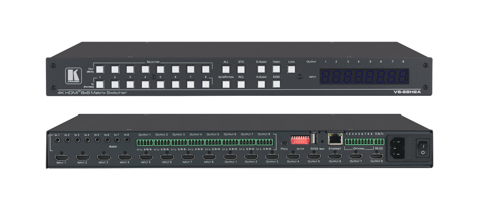 EAN 7291063089689 - Kramer Electronics VS-88H2A interruptor de video HDMI imagen 1