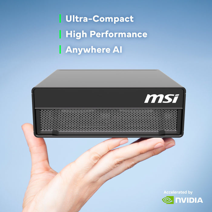EAN 4711377403511 - MSI EdgeXpert-32SEU ARM Cortex GB10 128 GB LPDDR5x-SDRAM 4 TB SSD DGX OS Mini PC Negro imagen 12