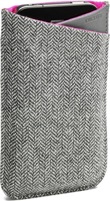 EAN 4019863274080 - DICOTA Löv Sleeve funda para teléfono móvil Gris, Rosa imagen 1