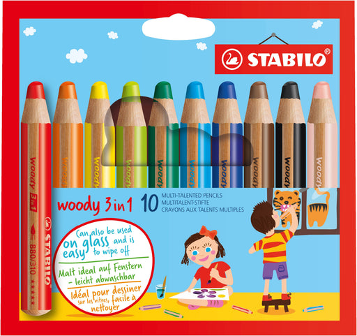 EAN 4006381185646 - STABILO woody 3 in 1 Multicolor 10 pieza(s) imagen 1