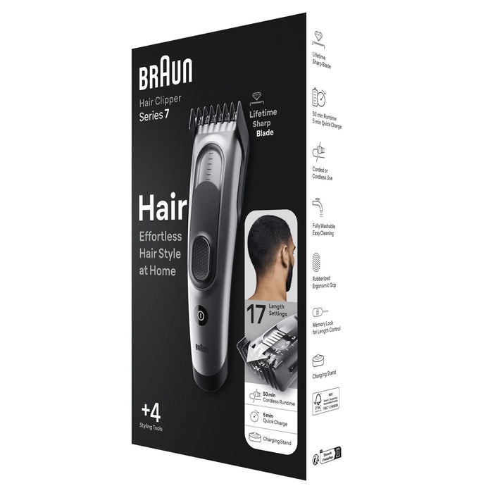 EAN 4210201448792 - Braun HC7390 Negro, Gris 17 Níquel-metal hidruro (NiMH) imagen 4