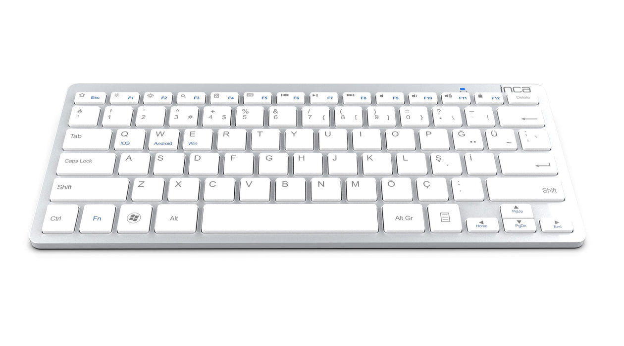 EAN 8681949011825 - Inca IBK-569BT teclado Hogar Bluetooth Metálico, Plata imagen 2