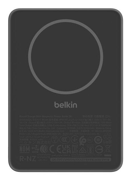 EAN 745883932597 - Belkin BPD010hqBK 5000 mAh Cargador inalámbrico Negro imagen 1