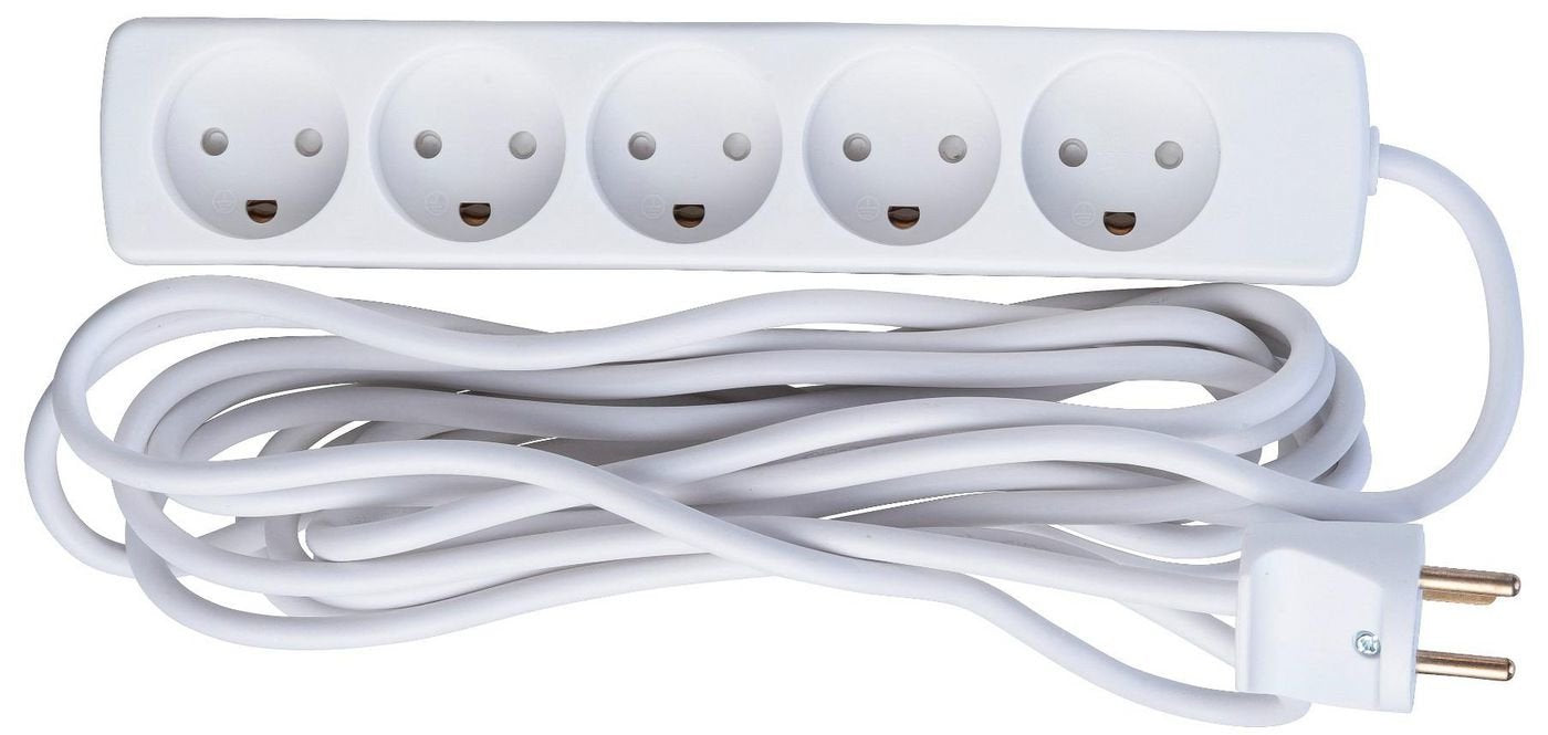 EAN 5704174259695 - Microconnect GRU0055WDK base múltiple 5 m 5 salidas AC Interior Blanco imagen 1