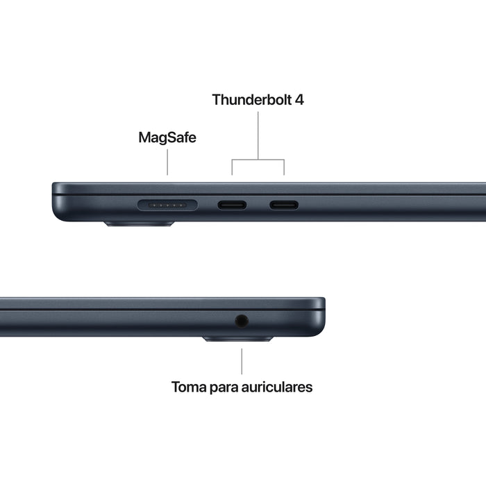 EAN 195950698206 - Apple MacBook Air Apple M Portátil 38,9 cm (15.3") Wi-Fi 7 (802.11be) macOS Tahoe Marina imagen 6