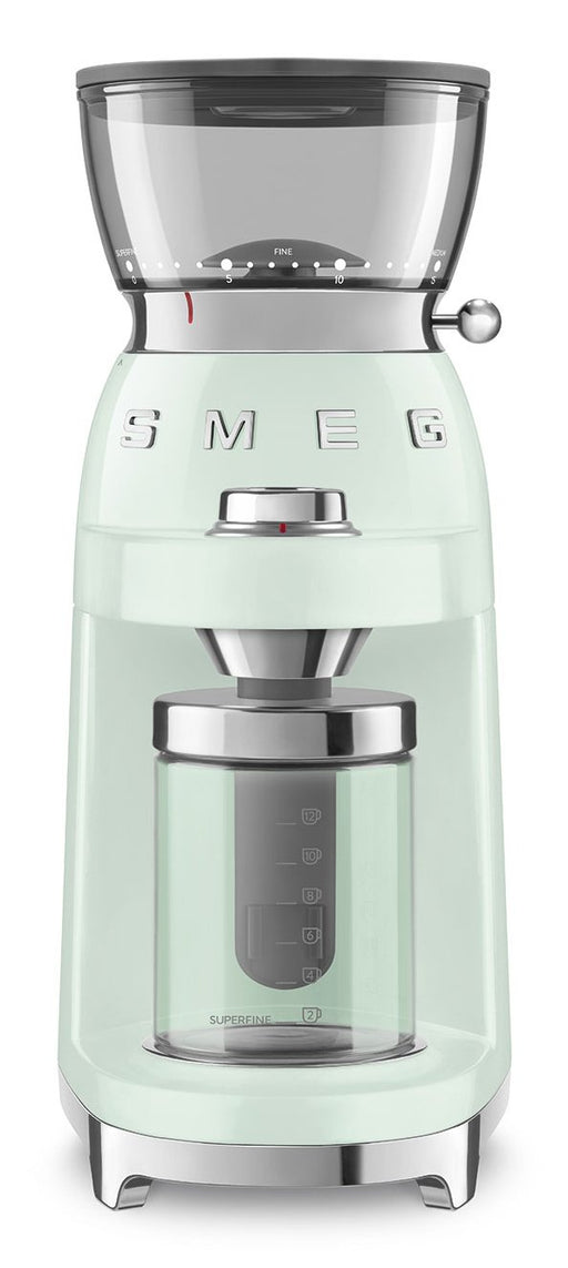 EAN 8017709355296 - Smeg CGF03PGEU molinillo de café 150 W Verde imagen 1