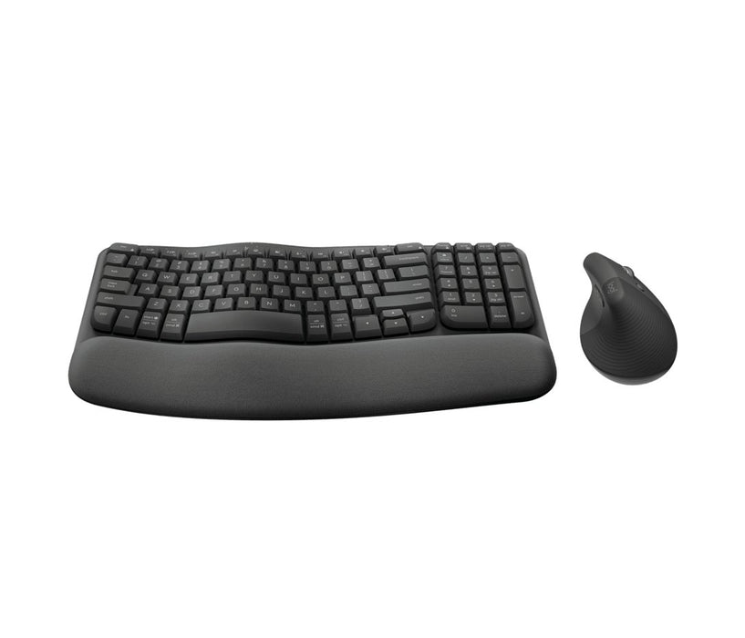 EAN 5099206132795 - Logitech Wave Keys and Lift Combo teclado Ratón incluido Universal Bluetooth QWERTY Inglés Grafito imagen 6