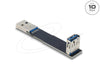 EAN 4043619674237 - DeLOCK 67423 cambiador de género para cable Type-A Negro imagen 1