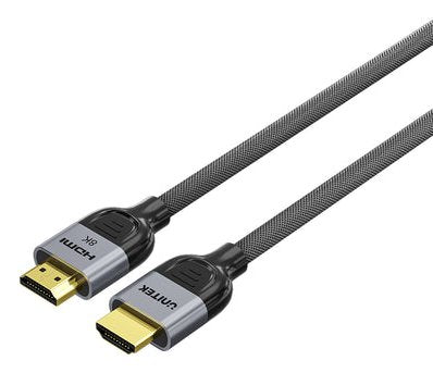 EAN 4894160058287 - UNITEK 8K Braided Nylon 2M cable HDMI HDMI tipo A (Estándar) Gris imagen 2