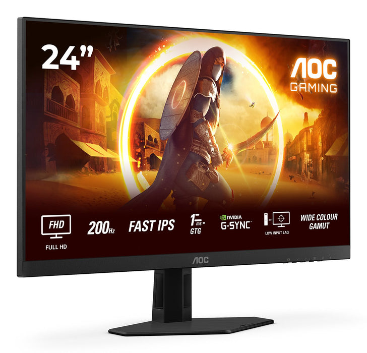 EAN 4038986142991 - AOC G4 24G4HRE pantalla para PC 60,5 cm (23.8") 1920 x 1080 Pixeles Full HD LED Negro, Rojo imagen 2