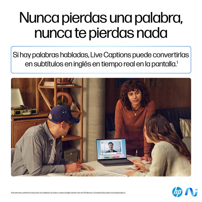 EAN 198701537182 - HP OmniBook X 14-fe0006ns Copilot+ PC Snapdragon X1E-78-100 Portátil 35,6 cm (14") Pantalla táctil 2.2K 16 imagen 17