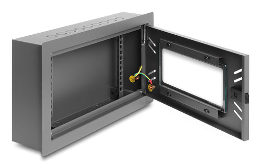 EAN 4043619434237 - DeLOCK 43423 armario rack 4U Bastidor de pared Negro imagen 1