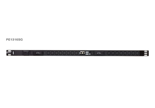 EAN 4710469340901 - ATEN PE1316SG-AT unidad de distribución de energía (PDU) 16 salidas AC Negro imagen 1