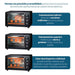 EAN 8426156012995 - Grunkel HR-48RMRUSTI horno tostador 48 L 2200 W Negro Parrilla imagen 3