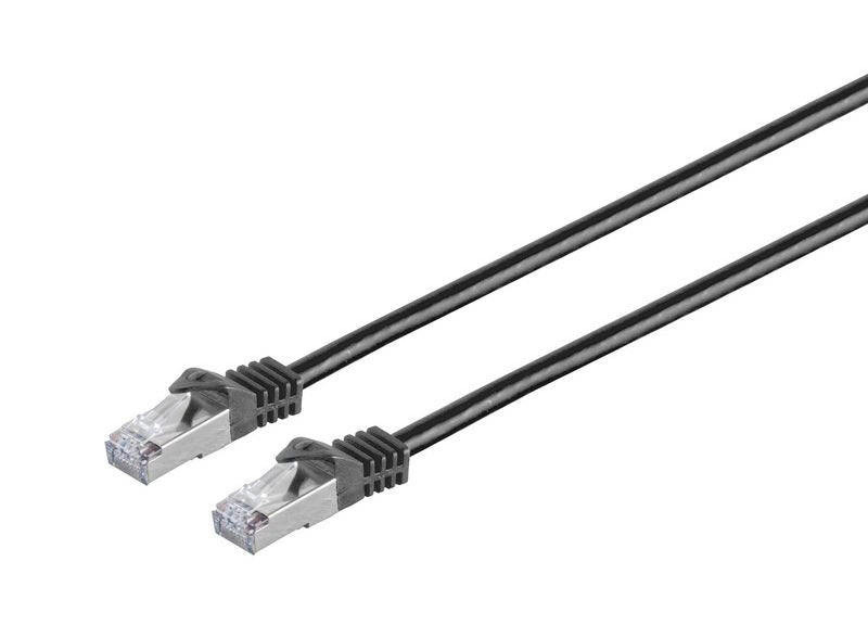 EAN 5712505454770 - Microconnect SFTP701S cable de red Negro 1 m Cat7 S/FTP (S-STP) imagen 1