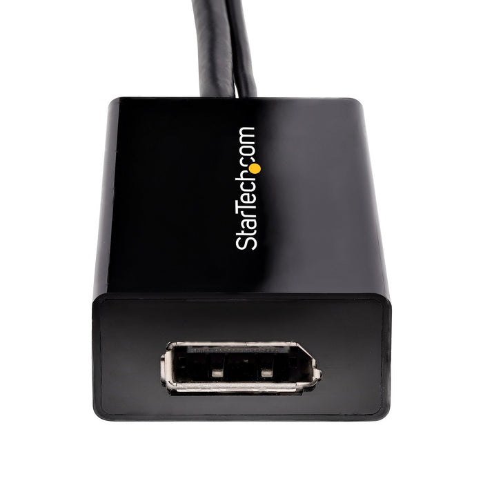 EAN 0065030875851 - StarTech.com DVI2DP2 adaptador de cable de vídeo 0,254 m Negro imagen 2