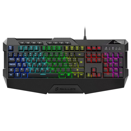 EAN 4044951030507 - Sharkoon Skiller SGK4 teclado Juego USB QWERTY Portugués Negro imagen 1