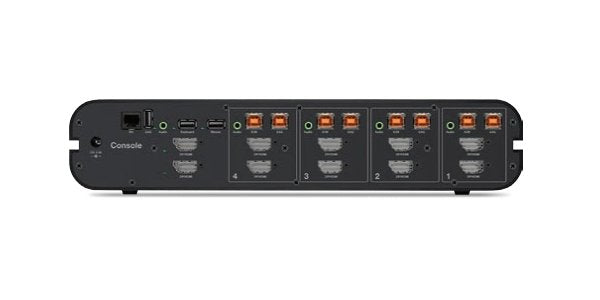EAN 745883800964 - Belkin F1DN204KVM-UN-4 interruptor KVM Montaje en rack Negro imagen 2