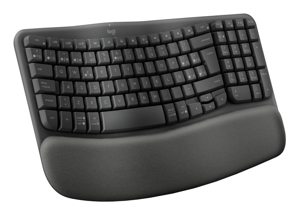 EAN 5099206117259 - Logitech Wave Keys for Business teclado Oficina RF Wireless + Bluetooth QWERTY Español imagen 4