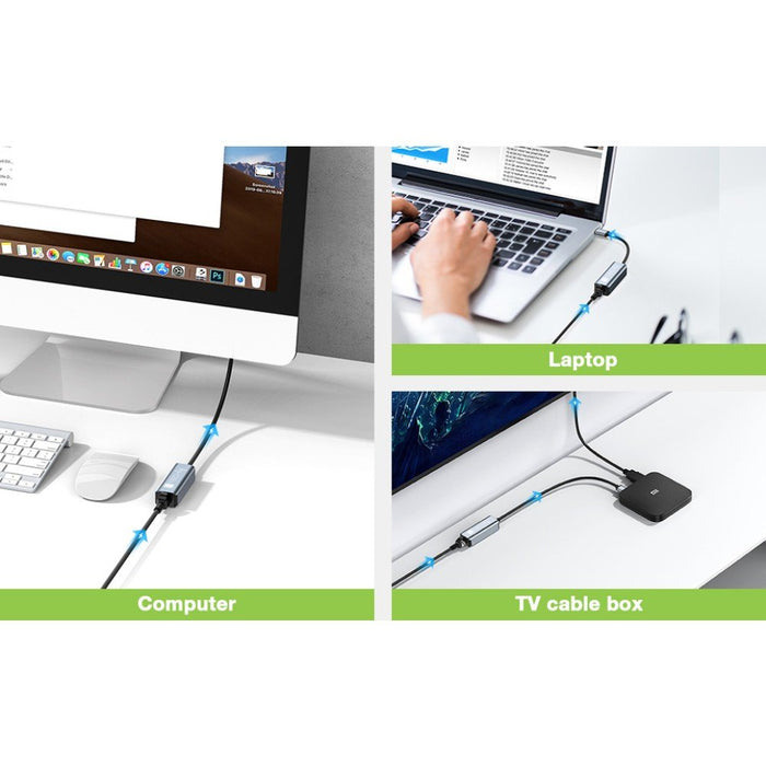 EAN 8059018366921 - Techly IDATA USB-ETGIGA-AA base para portátil y replicador de puertos Alámbrico USB 3.2 Gen 1 (3.1 Gen 1) imagen 6