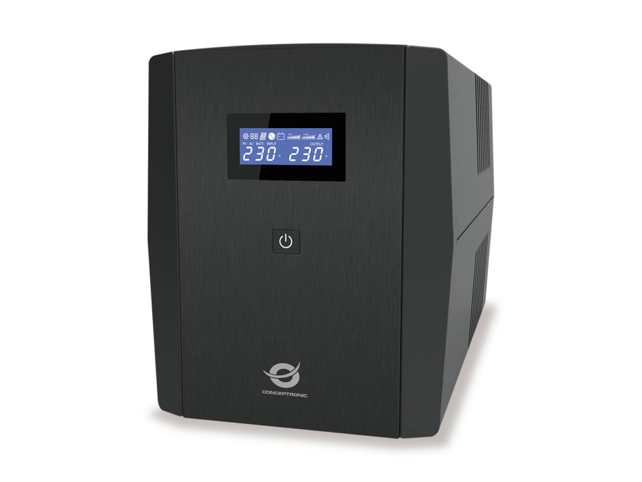 EAN 4015867225820 - Conceptronic ZEUS04EP sistema de alimentación ininterrumpida (UPS) Línea interactiva 2,2 kVA 1320 W 5 sal imagen 1
