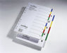 EAN 4005546657066 - Durable 6740 Separador en blanco con pestaña Polipropileno (PP) Multicolor imagen 2