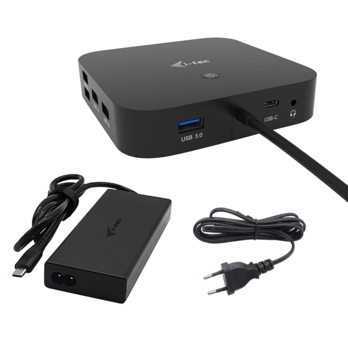 EAN 8595611706134 - i-tec C31TRI4KDPDPRO100 base para portátil y replicador de puertos Alámbrico USB 3.2 Gen 1 (3.1 Gen 1) Ty imagen 1