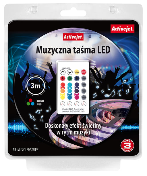 EAN 5901443109068 - Activejet AJE-LED MUSIC STRIPE cinta luminosa Regleta luminosa universal 7 W imagen 1