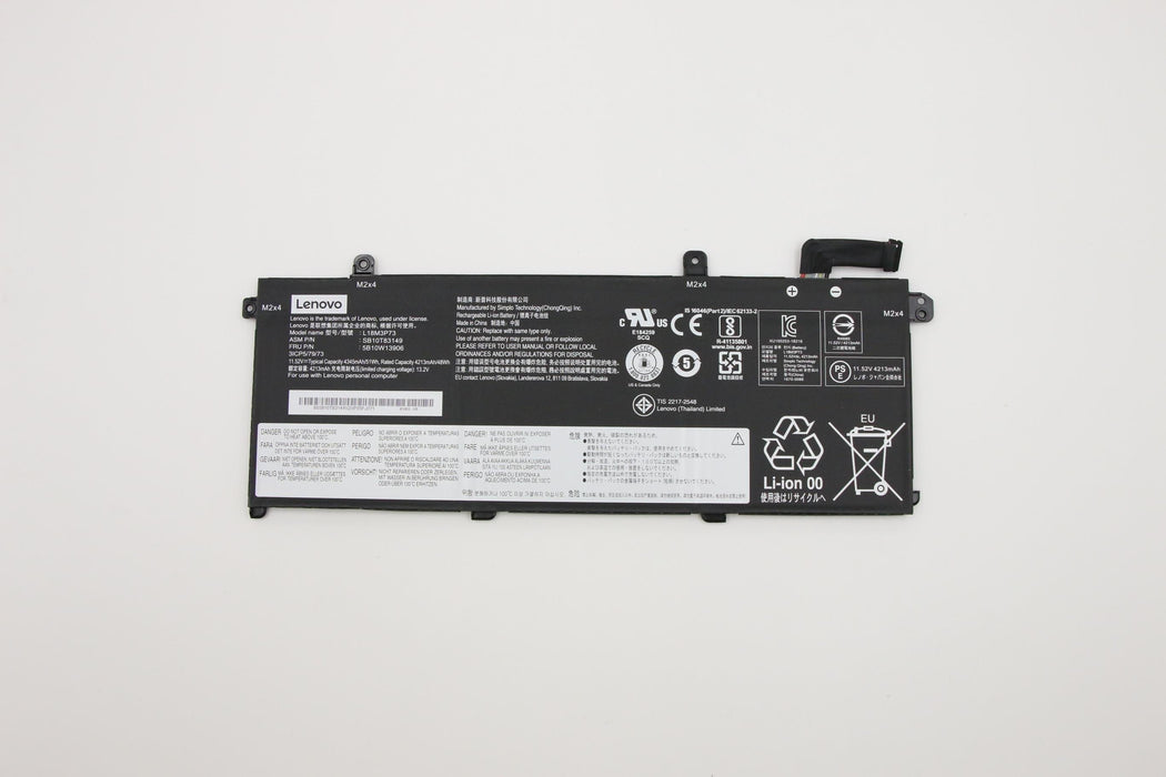 EAN 5704174300779 - Lenovo 5B10W13906 refacción para laptop Batería imagen 1