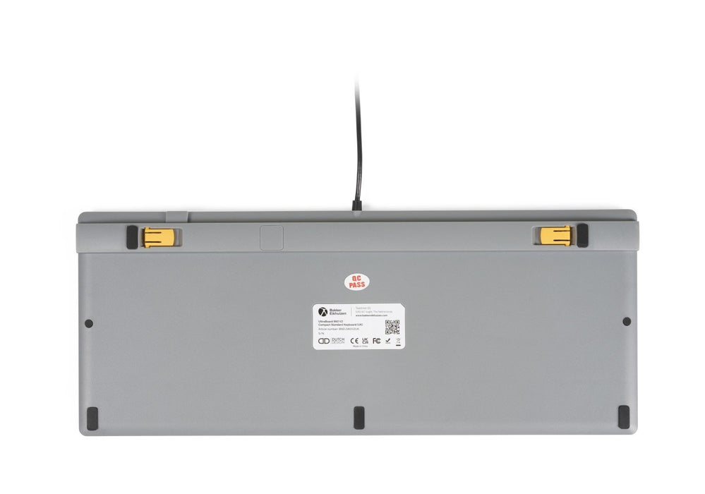 EAN 8719274677604 - BakkerElkhuizen UltraBoard 960 V2 teclado Oficina USB QWERTZ Alemán Gris imagen 6