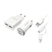 EAN 4052792041583 - LogiLink PA0137 cargador de dispositivo móvil Smartphone, Tableta Blanco Corriente alterna, Encendedor de imagen 1