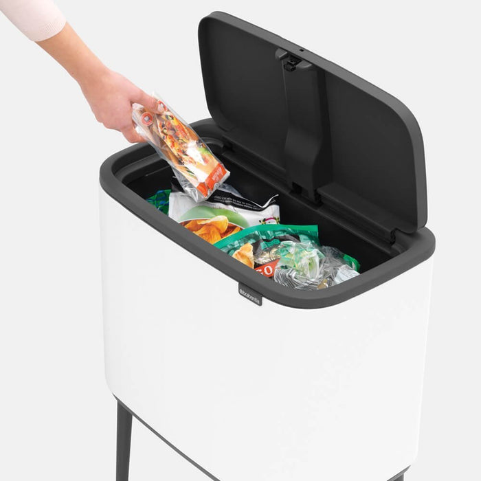 EAN 8710755313509 - Brabantia 313509 papelera 36 L Rectangular Plástico Blanco imagen 8