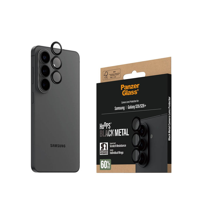 EAN 5715685034923 - PanzerGlass ® Hoops® Camera Lens Protector Black Samsung Galaxy S26 | S26+ Protector de pantalla 1 pieza( imagen 6